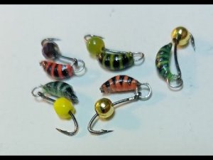 мормышка жучок,окунь от нее без ума