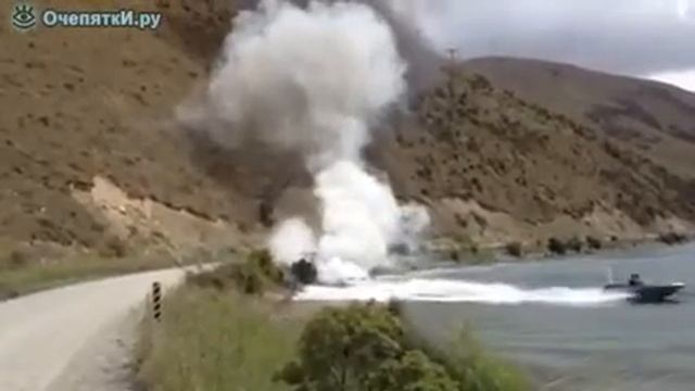 Круто потушил горящий катер смотреть онлайн