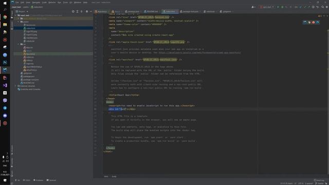 2 - Создаем сайт на React - Разбор Create react app смотреть онлайн
