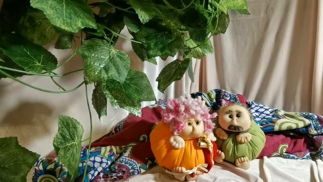 Куклы примитивы: Арбузик и Тыковка. смотреть онлайн
