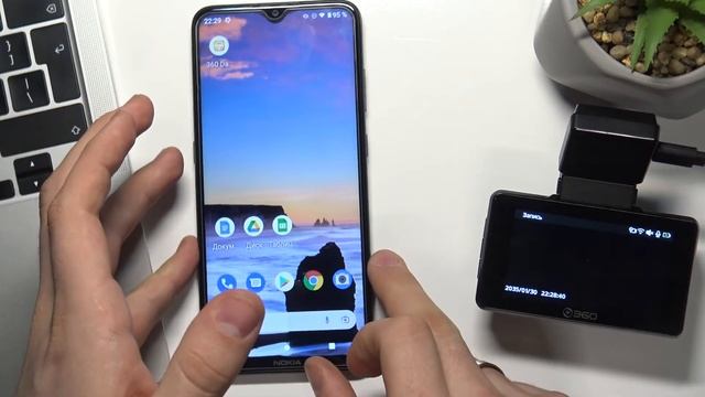 Подключение камеры 360 DASHCAM G500H к андроиду / Как подключить 360 DASHCAM G500H к телефону