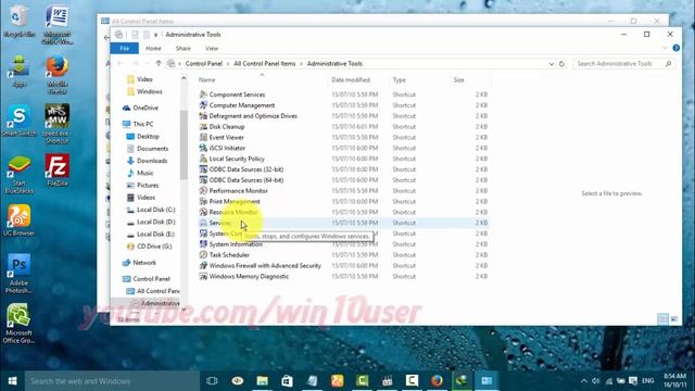Windows 10 : How to Start or Stop Workstation Service смотреть онлайн