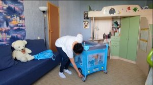 Сборка и обзор Кровать-манеж Кроватка переносная babyton Быть мамой