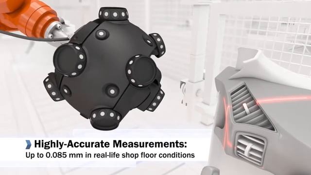 MetraSCAN 3D-R 3d-сканнер, монтируемый на роботах смотреть онлайн