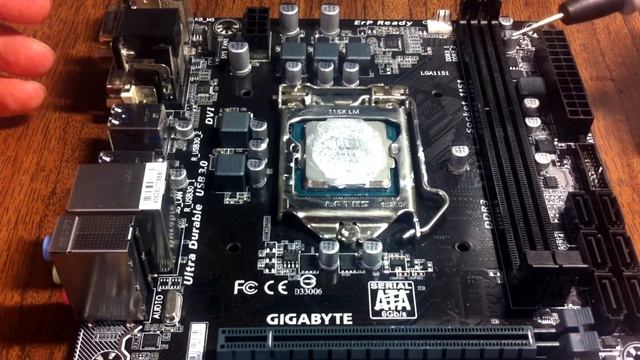 GIGABYTE GA-B150M-D2V DDR3 не включается смотреть онлайн