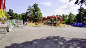 Челябинск парк Гагарина, парк аттракционов открытие нового колеса обозрения. 23.07.2022г