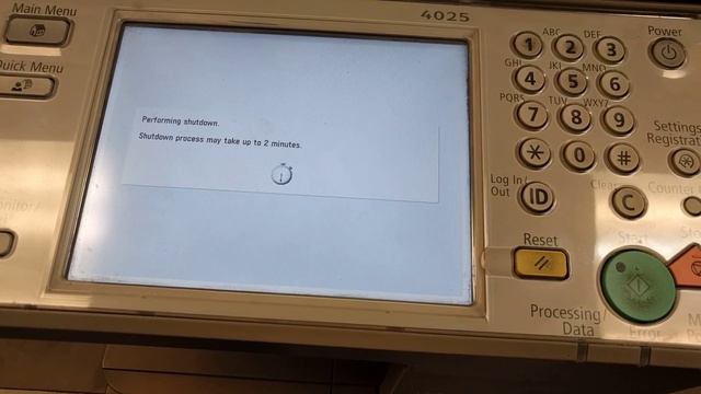 Fix Canon 4025 printers after power outage смотреть онлайн