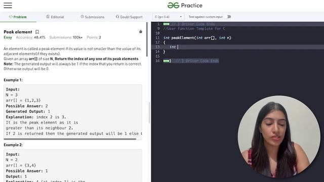 6. Find Peak Element | The MOST COMMON Binary Search Interview Question | Understand Basics ?? смотреть онлайн