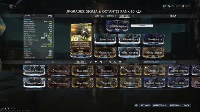 The Trinity of melee mods CO, Weeping Wounds, Bloodrush Featuring Sigma & Octanis смотреть онлайн