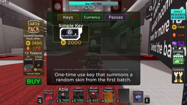New UPDATE SKINS!?... SCP Tower Defense Roblox смотреть онлайн