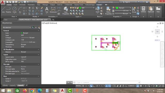 HOW TO EXIT FROM AUTOCAD VIEWPORT|AUTOCAD TUTORIAL смотреть онлайн