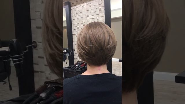 Short Haircut Bob Style Aria Hair Salon by Hakan смотреть онлайн