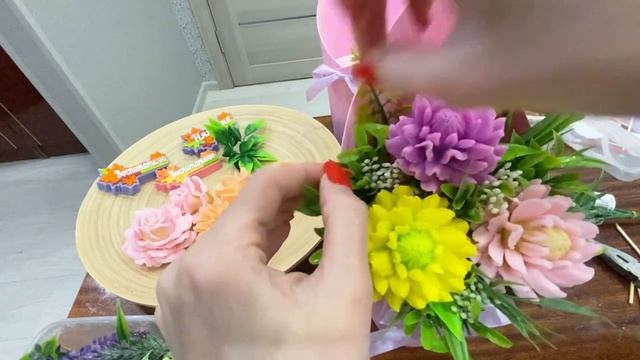 Мастер класс ? собираем бюджетные букеты из мыла ко Дню дошкольного работника! Розыгрыш на канале! смотреть онлайн