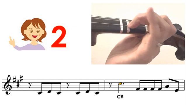 Ado 踊 Odo sheet music and easy violin tutorial смотреть онлайн
