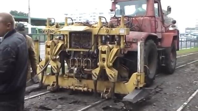 Универсальная путевая машина УПМ-1 смотреть онлайн