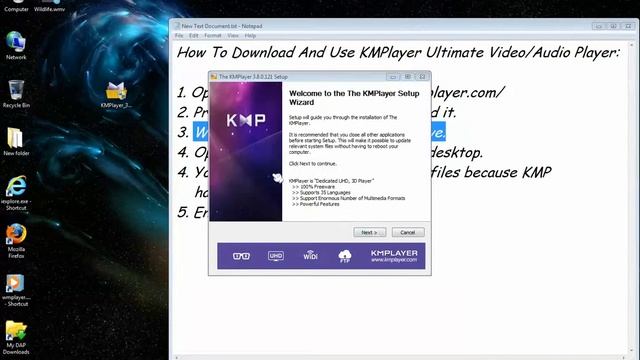 How To Download And Use KMPlayer Ultimate Video Player смотреть онлайн