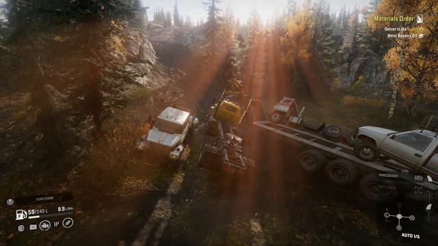 LOADSTAR in BEASTMODE - Snowrunner Gameplay - 100% Hard mode #19 смотреть онлайн