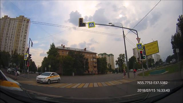 Driving in Moscow agglomeration: Красногорск - Текстильщики 15/07/2018 (timelapse 4x) смотреть онлайн
