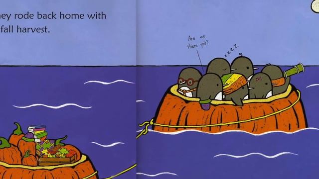 Сказка на английском как Пингвинчик узнал что такое осень.