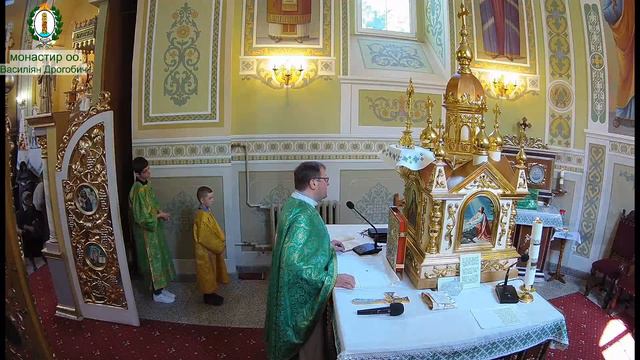 Служба Божа о 11.00 08.06.2020 смотреть онлайн