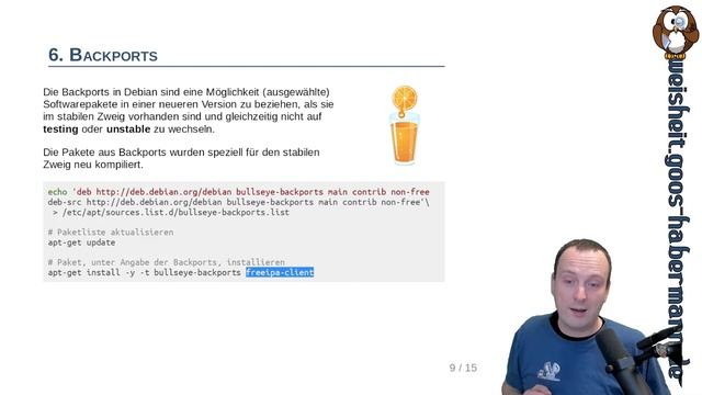 Ungefähr 10 Tips für Debian 11 смотреть онлайн