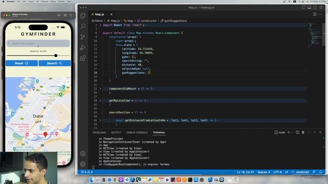 013 - Adding Autocomplete functionality to your Search bar | React Native & Firebase смотреть онлайн