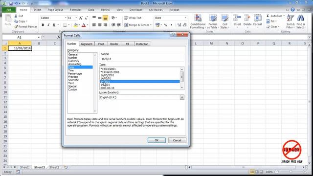 Excel: How to Format Dates смотреть онлайн