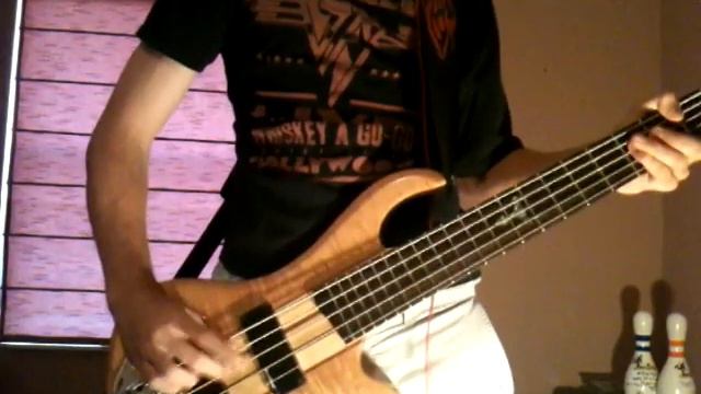 Iron Maiden Dance of Death bass cover смотреть онлайн