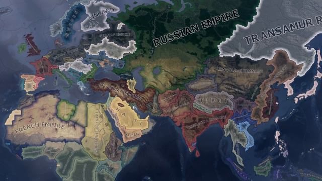 Hoi4 Kaiserredux Timelapse 1936 - 1945 # 1 смотреть онлайн