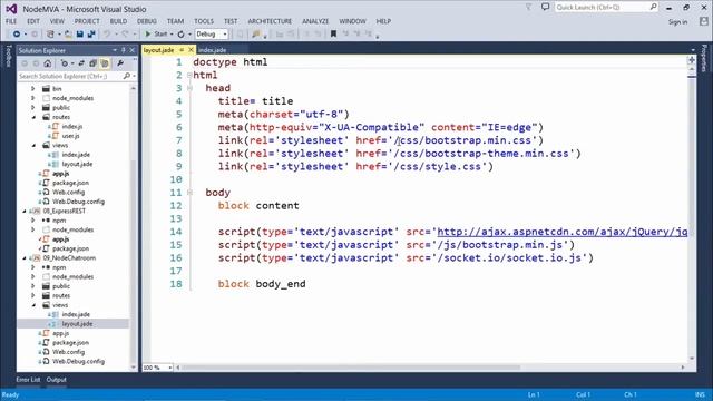 Building Apps with Node.js (4/6) Creating the UI смотреть онлайн