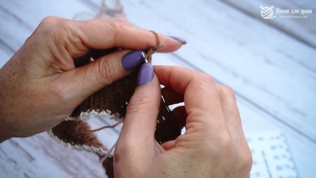 Как связать двойную горловину с фиксированным сгибом? / Обработка горловины двойной планкой смотреть онлайн