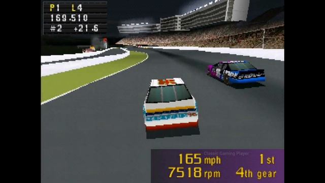 NASCAR Racing - PS1 Gameplay смотреть онлайн