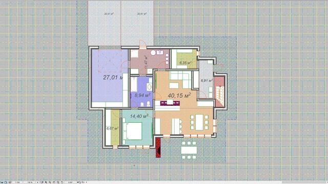 Artecology // Форэскиз, дом с мансардным этажом смотреть онлайн