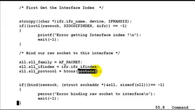 Generic Packet Sniffer Programming (2) смотреть онлайн
