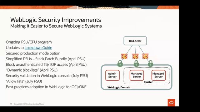 Oracle Enterprise Cloud Native Java Roadmap: WebLogic Server, Coherence, Helidon and Verrazzano смотреть онлайн