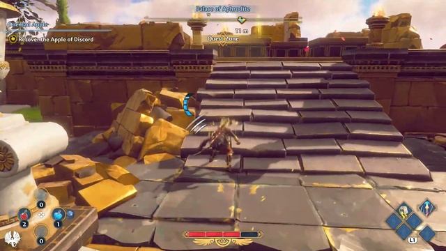 Immortals Fenyx Rising – One Bad Apple - Apple of Discord Puzzle - PS5 Gameplay Walkthrough Part 10 смотреть онлайн