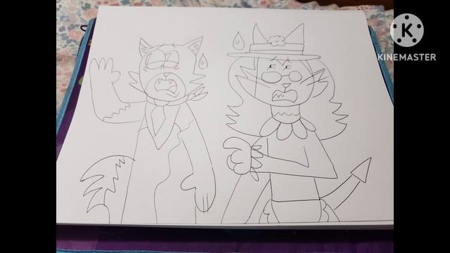 Dark blue and Fuchsia sad origin story poster For @kerena.pinkcat4203 💙💙💖💖🐱🐱 смотреть онлайн