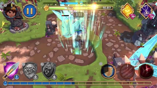 Royal Revolt 2 - Level 100 Gameplay! смотреть онлайн
