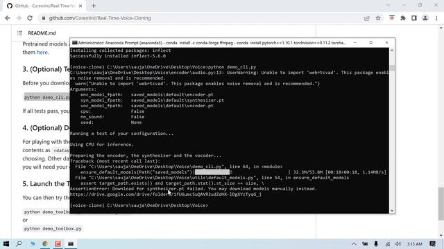 Clone your voice | How to install Real-Time Voice Cloning toolbox Python? Full tutorial | 2022 смотреть онлайн