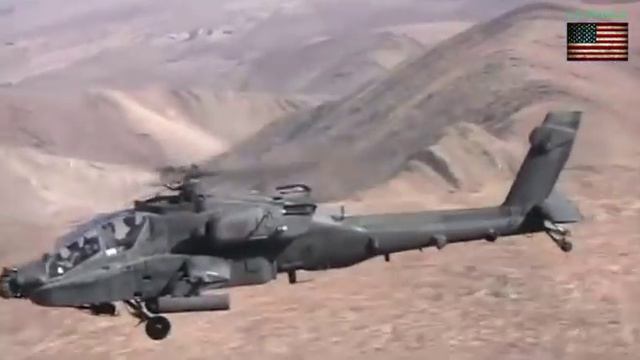 US Attack Helicopter AH-64 Apache - Апачи АН-64 смотреть онлайн
