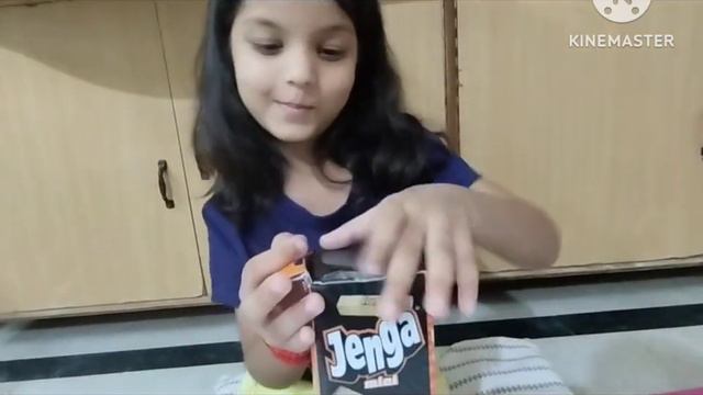Unboxing of Hasbro Jenga mini blocks game... смотреть онлайн