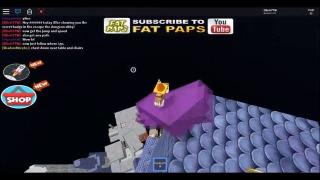Where to find the secret badge in Escape The Dungeon obby! смотреть онлайн