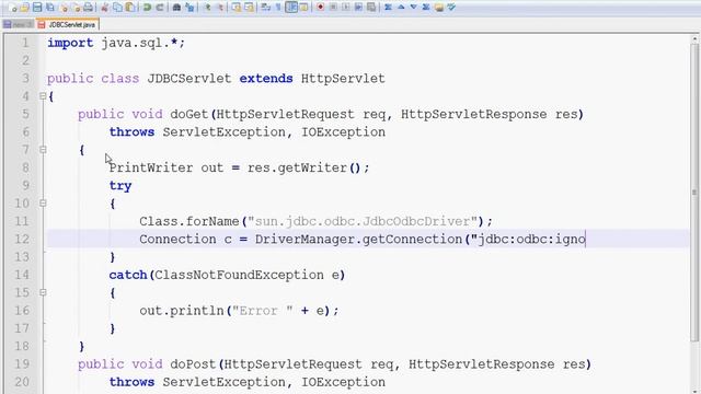 JDBC Demo смотреть онлайн