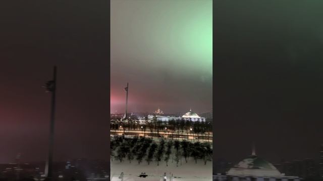 Салют в Москве Сити)