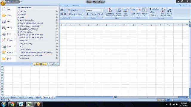 Microsoft Excel Shortcuts and Customization смотреть онлайн