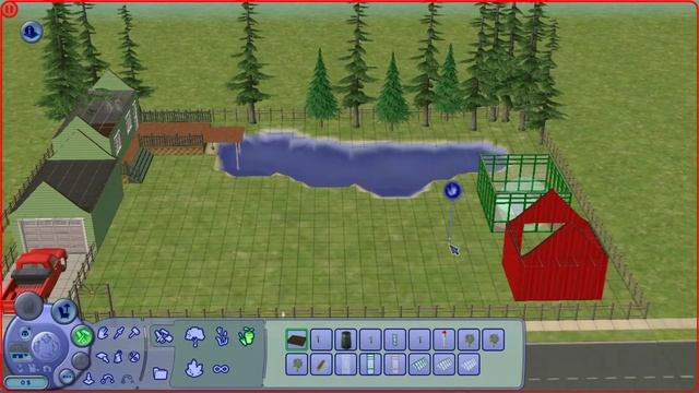 СТРОИТЕЛЬСТВО ФЕРМЫ В СИМС 2 / BUILDING A FARM IN THE SIMS 2 / SPEED BUILD смотреть онлайн