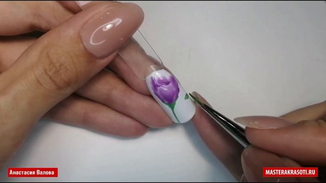 Крокус. Весенний дизайн ногтей смотреть онлайн