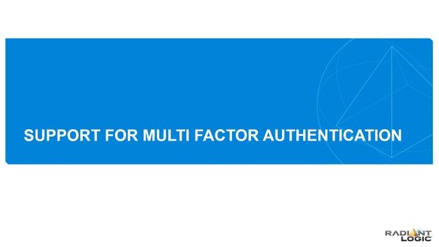 Radiant Logic Webinar: Boost Security by Adding MFA to Your LDAP Applications with RadiantOne смотреть онлайн