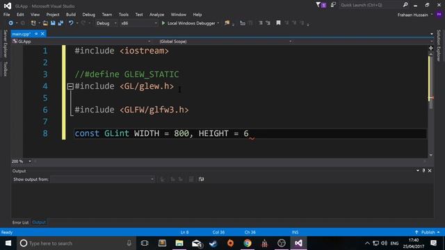 Modern OpenGL 3.0+ [SETUP] GLFW and GLEW on Windows (Relative Linking) смотреть онлайн