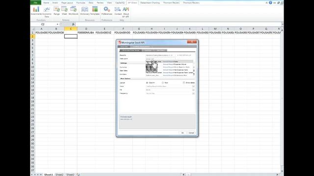 Excel plugin - morningstar смотреть онлайн